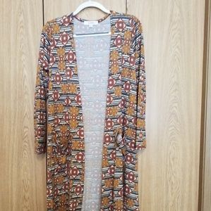 EUC, Lularoe Sarah Cardigan/Duster, Med